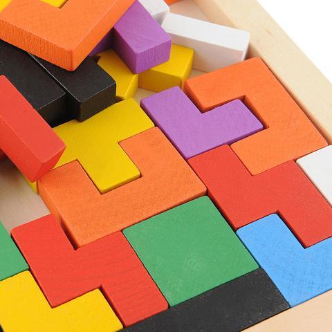 Tetris Houten Puzzel Belleza