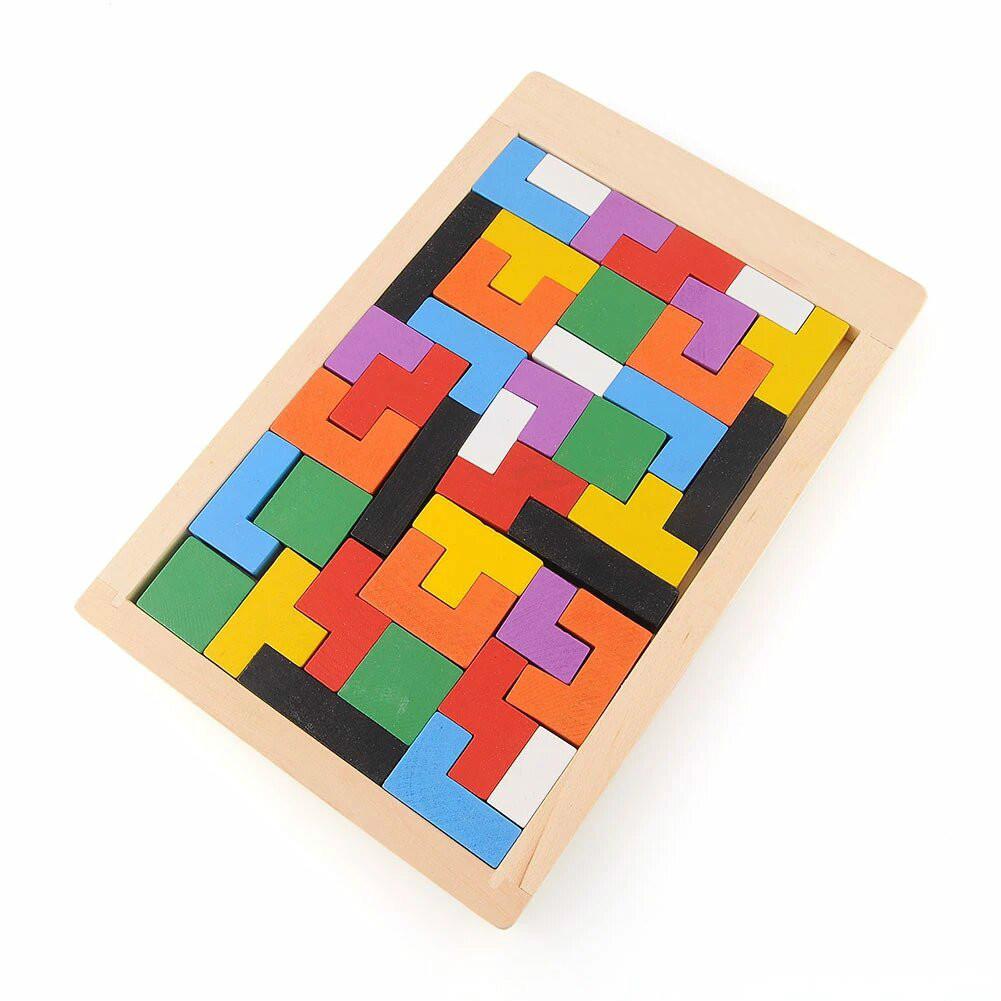 Tetris Houten Puzzel Belleza