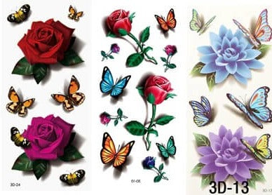 Tijdelijke Lichaams Tatoegeringssticker