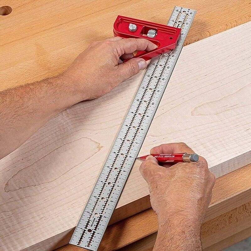 Woodworking Adjustable Edge Ruler Belleza