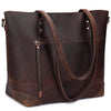 Vintage Leren Draagtas