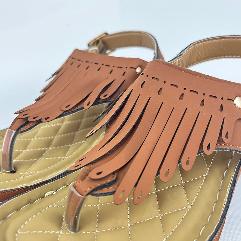 Strand Tassel Sandalen Belleza