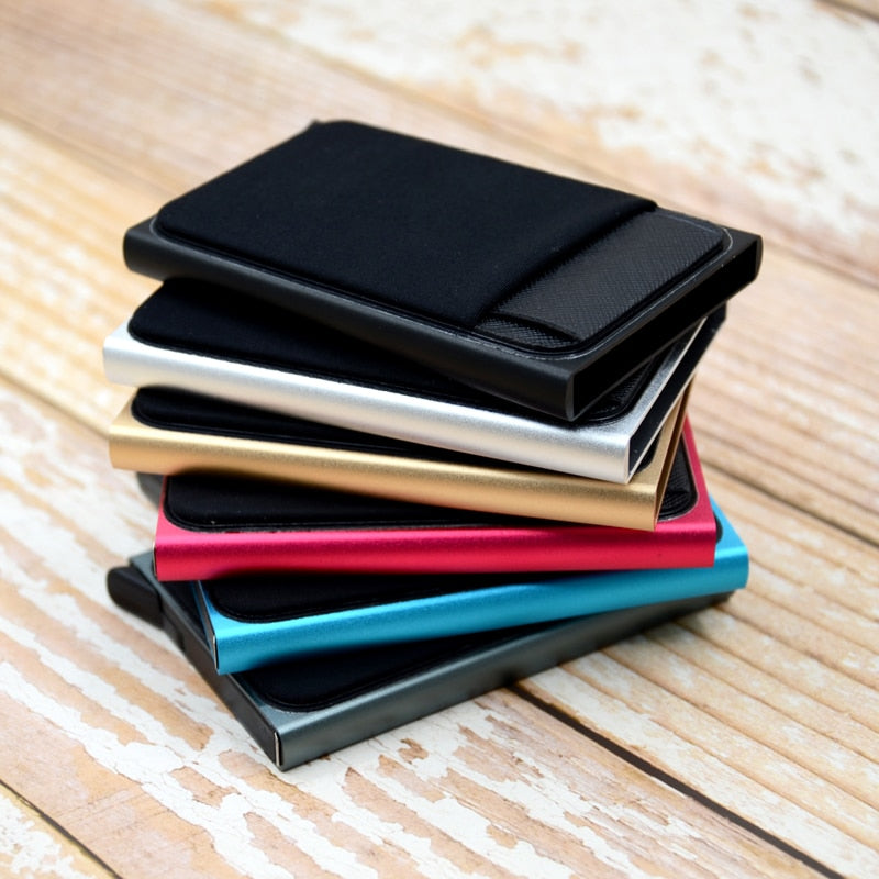 Automatische Pop Up RFID kaarthouder Belleza