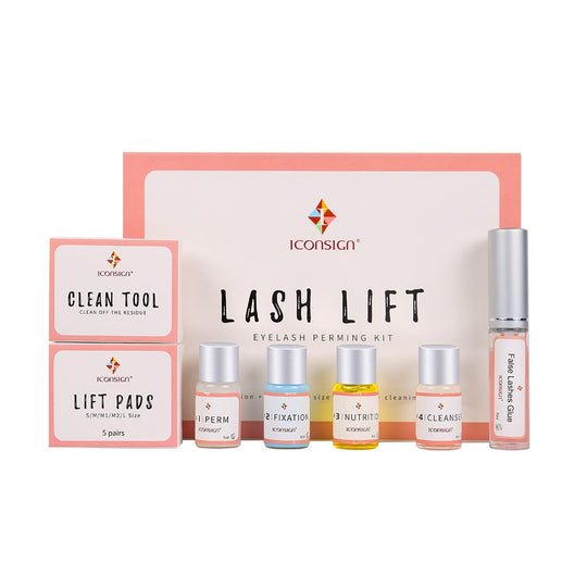 Dropshipping Lash Lift Kit Eyelashes Perm Lash Lifiting ICONSIGN Eyelash Perm Kit Eyelash Enhancer Eye Makeup Can Do Your Logo Belleza