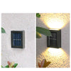 Zonne-aangedreven buiten Patio Wall Light Belleza