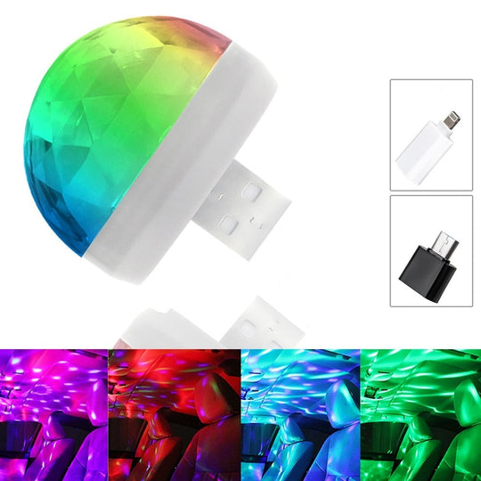 Paddestoel Disco Licht (USB) Belleza