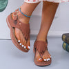 Strand Tassel Sandalen Belleza