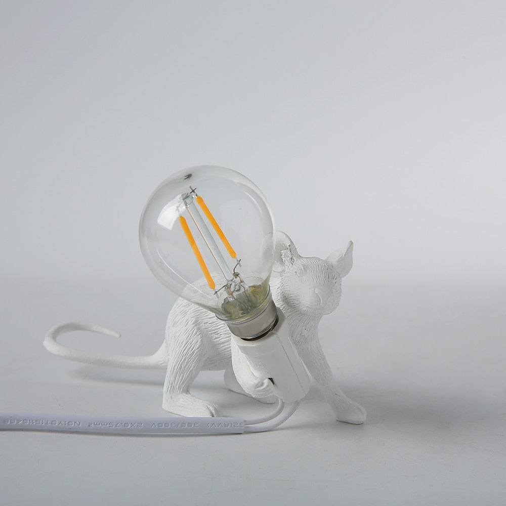 Schattige Muis Tafellamp - Unieke Decoratieve Verlichting voor Elke Ruimte