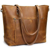 Vintage Leren Draagtas