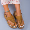 Strand Tassel Sandalen Belleza
