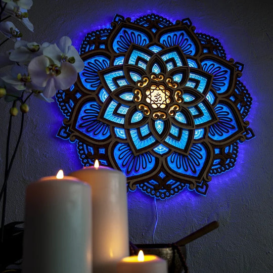 Mandala Yoga Lampen Belleza