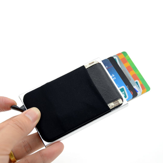 Automatische Pop Up RFID kaarthouder Belleza