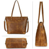 Vintage Leren Draagtas