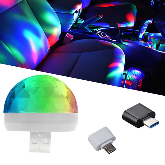 Paddestoel Disco Licht (USB) Belleza