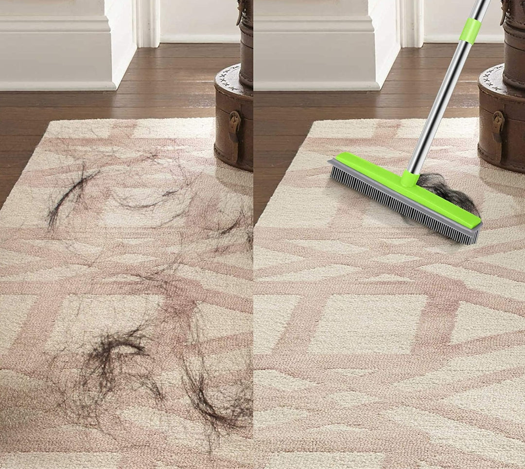 Pet Hair Rubber Bezem
