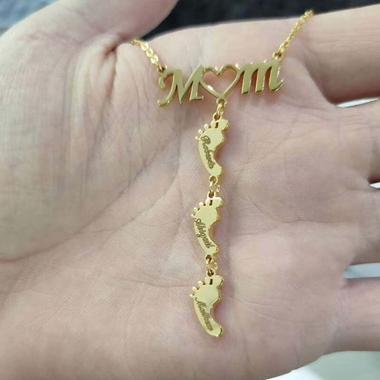 Baby Voeten Moeder Ketting Belleza