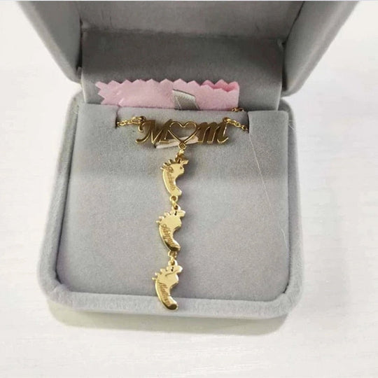 Baby Voeten Moeder Ketting Belleza