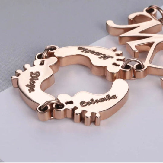 Baby Voeten Moeder Ketting Belleza