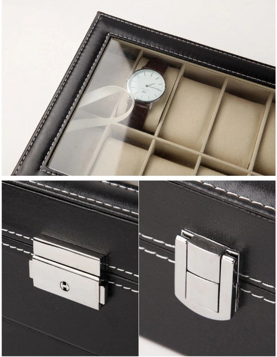 Lederen Horloge Doosje