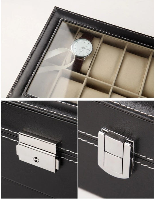 Lederen Horloge Doosje