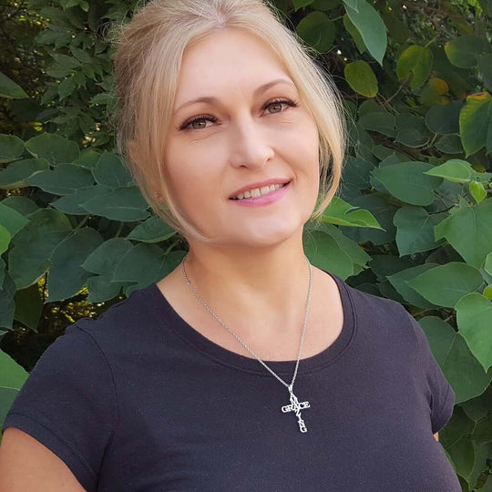 Amazing Grace Kruis Ketting Belleza