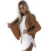 Asymmetrische Kraag Vest Belleza