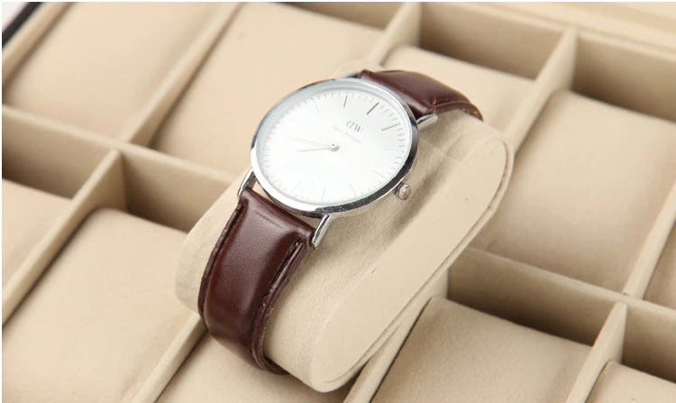 Lederen Horloge Doosje