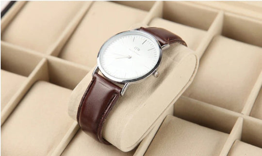 Lederen Horloge Doosje