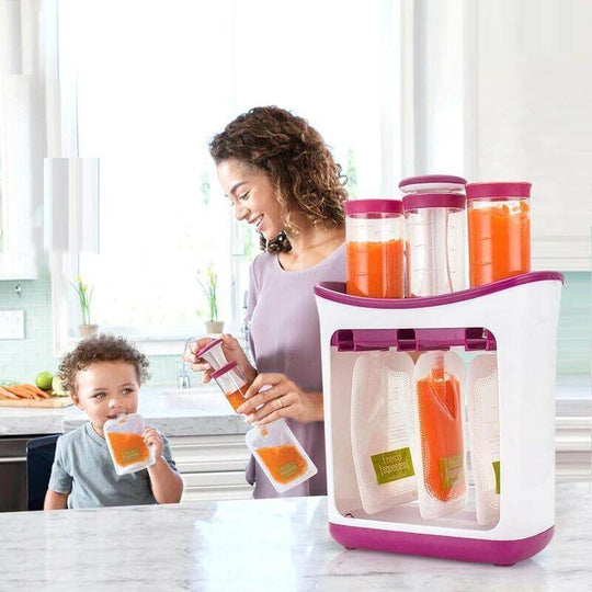Kids Voedsel Knijp Station Belleza