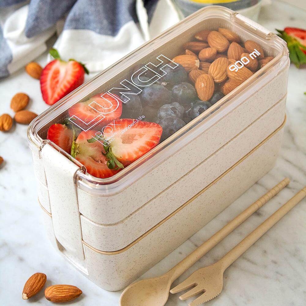 3-laags Bento Box