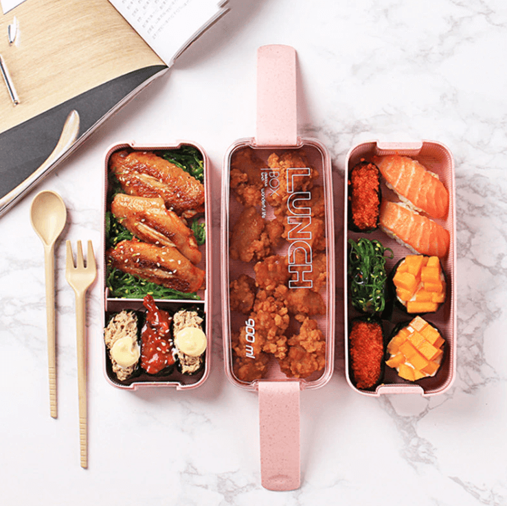 3-laags Bento Box