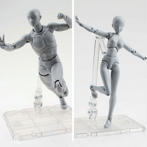 Body Kun & Body Chan Tekenende Mannequin Belleza