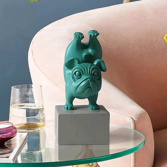 Yoga Bulldog Beeldje Belleza