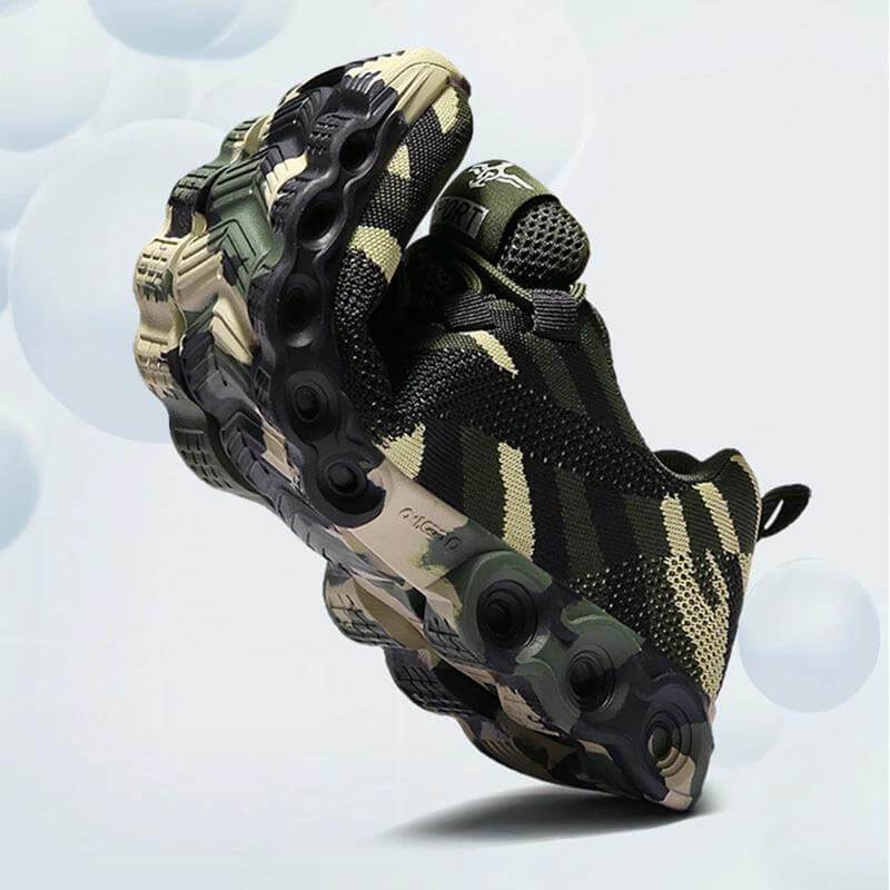 Camouflage Ademend Sneakers Belleza