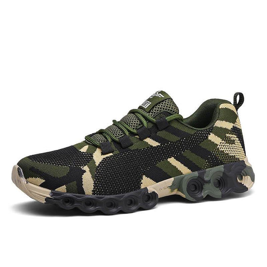 Camouflage Ademend Sneakers Belleza