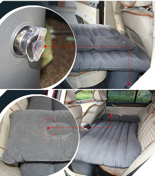 Opblaasbare auto achterbank matras Belleza