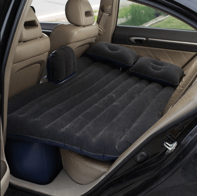 Opblaasbare auto achterbank matras Belleza