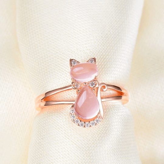 Opaal Kat Ring Belleza