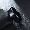 Koolstofvezel Keltische Draak Ring
