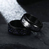 Koolstofvezel Keltische Draak Ring