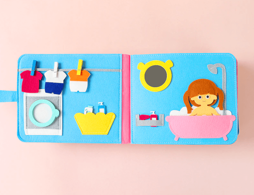Montessori Baby Doekjes Boek Belleza