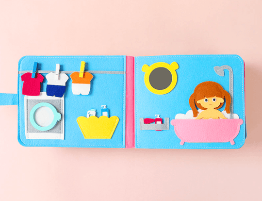 Montessori Baby Doekjes Boek Belleza