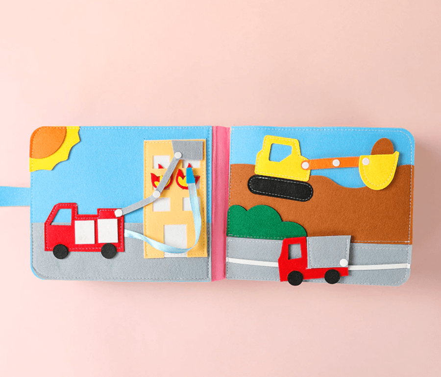 Montessori Baby Doekjes Boek Belleza