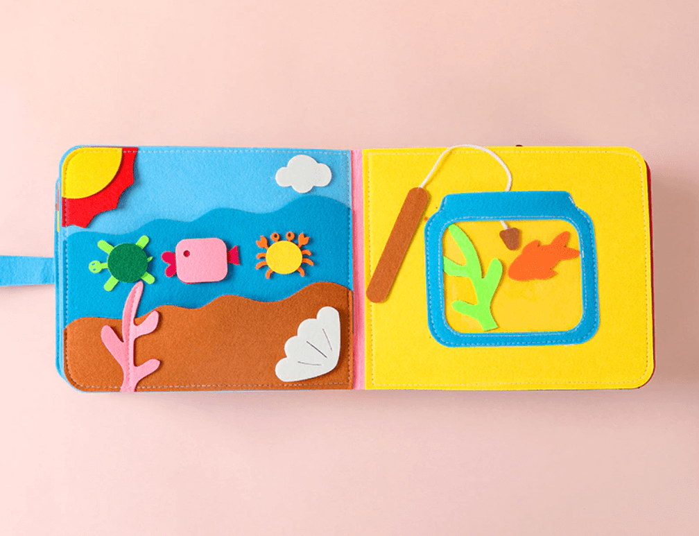 Montessori Baby Doekjes Boek Belleza
