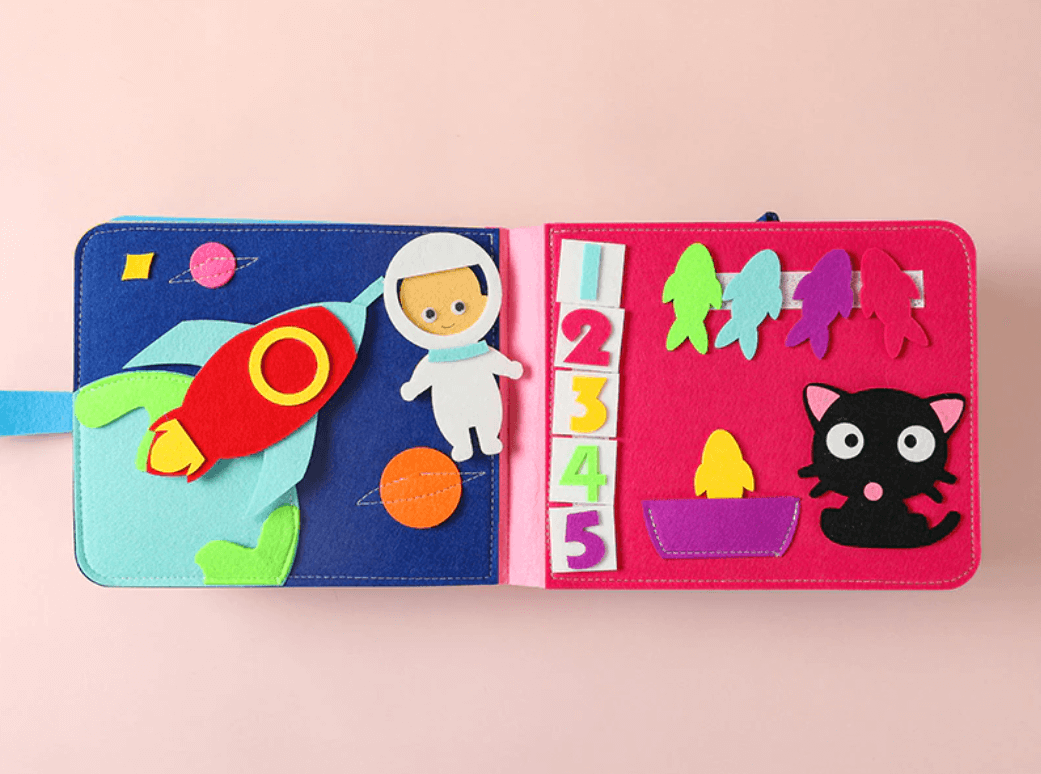 Montessori Baby Doekjes Boek Belleza