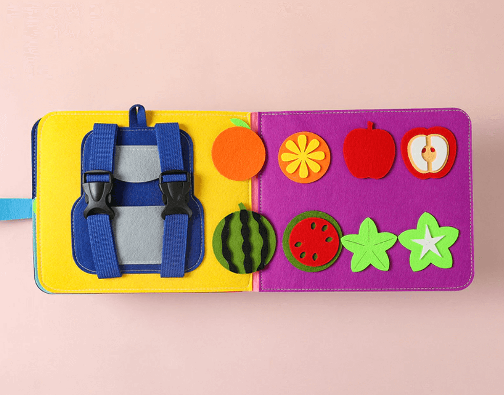 Montessori Baby Doekjes Boek Belleza