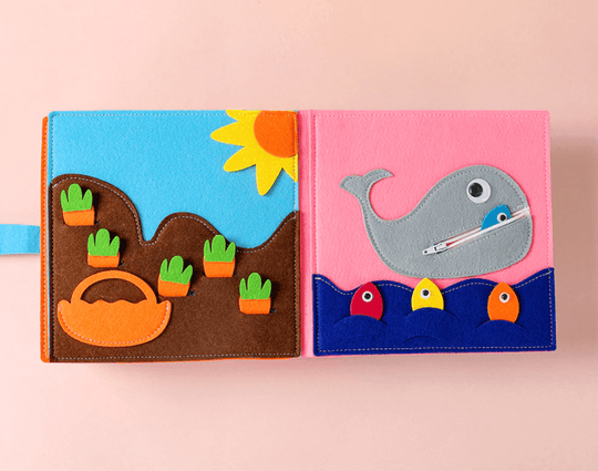 Montessori Baby Doekjes Boek Belleza