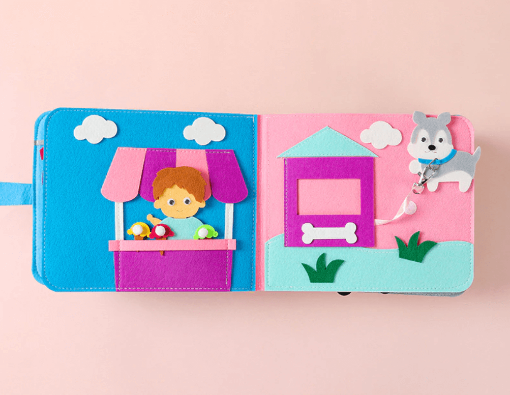 Montessori Baby Doekjes Boek Belleza