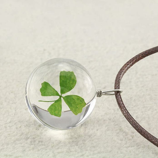 Vierbladige klaver ketting Belleza