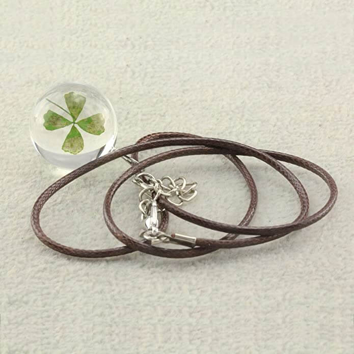 Vierbladige klaver ketting Belleza